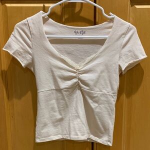 Cream top - Brandy Melville